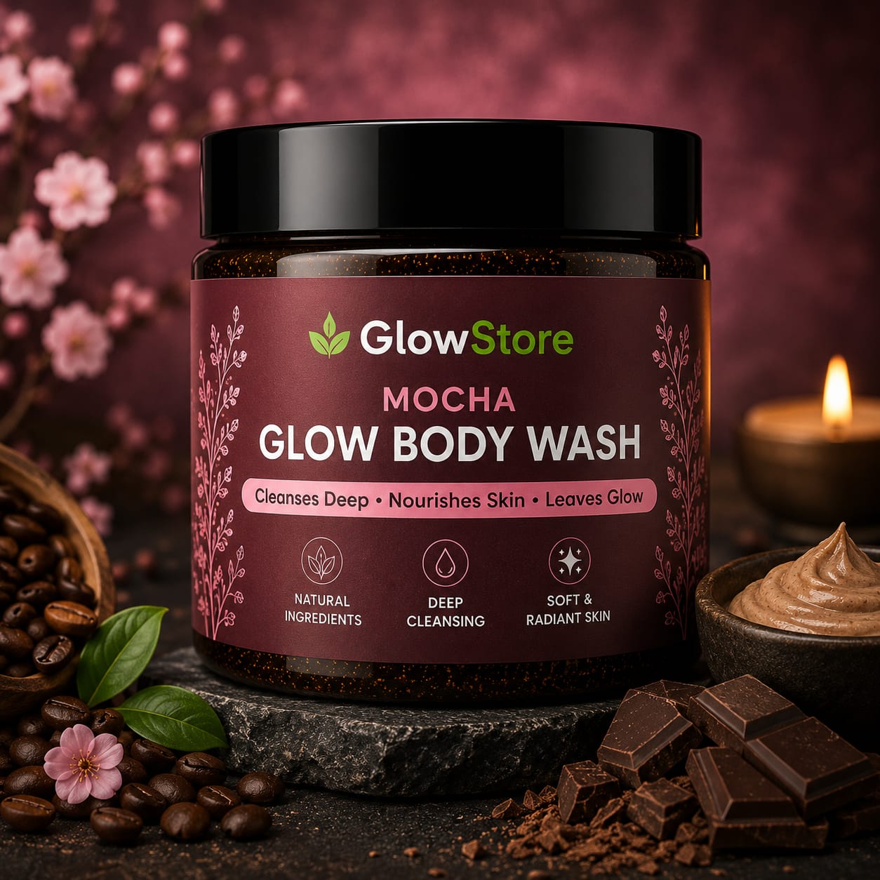 Mocha Glow Body Wash